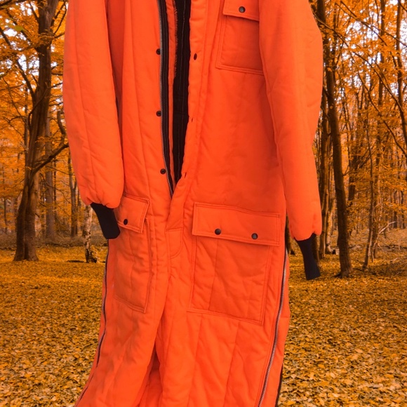SafTbac Chiller Killer Orange Jumpsuit Made In USA SizeXXL - Picture 1 of 16